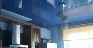 Натяжной потолок на кухню Губаха, цена от 6282 руб.